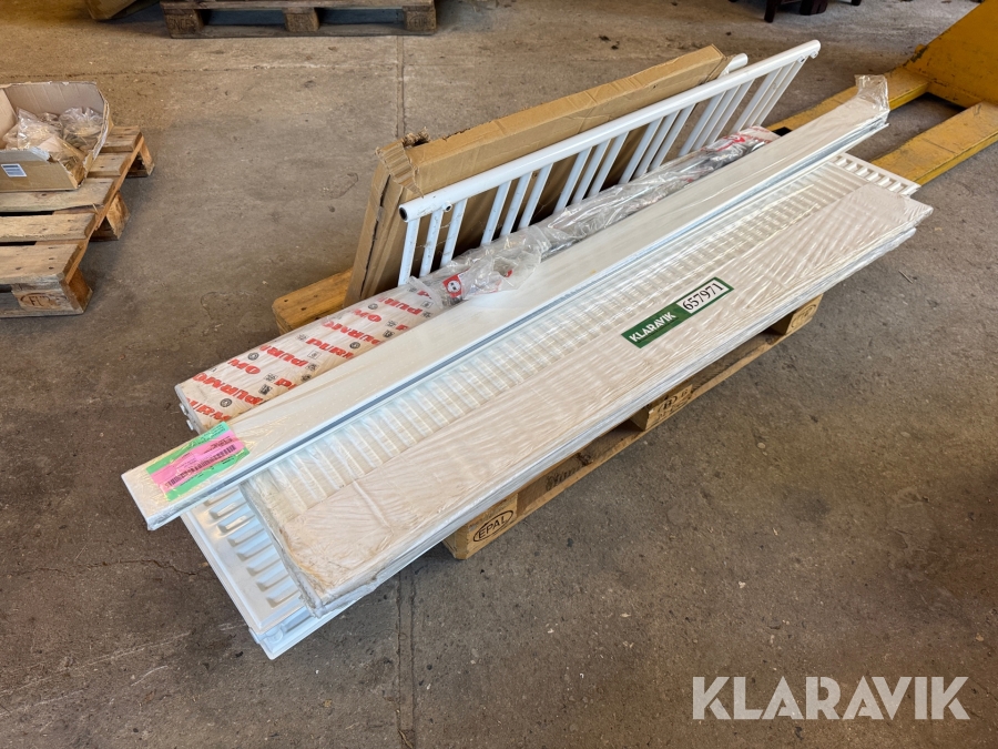 Radiatorer og håndklædetørre 5 styks