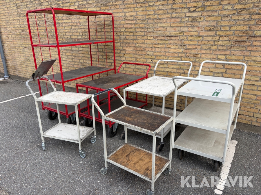 Rulleborde 6 styk