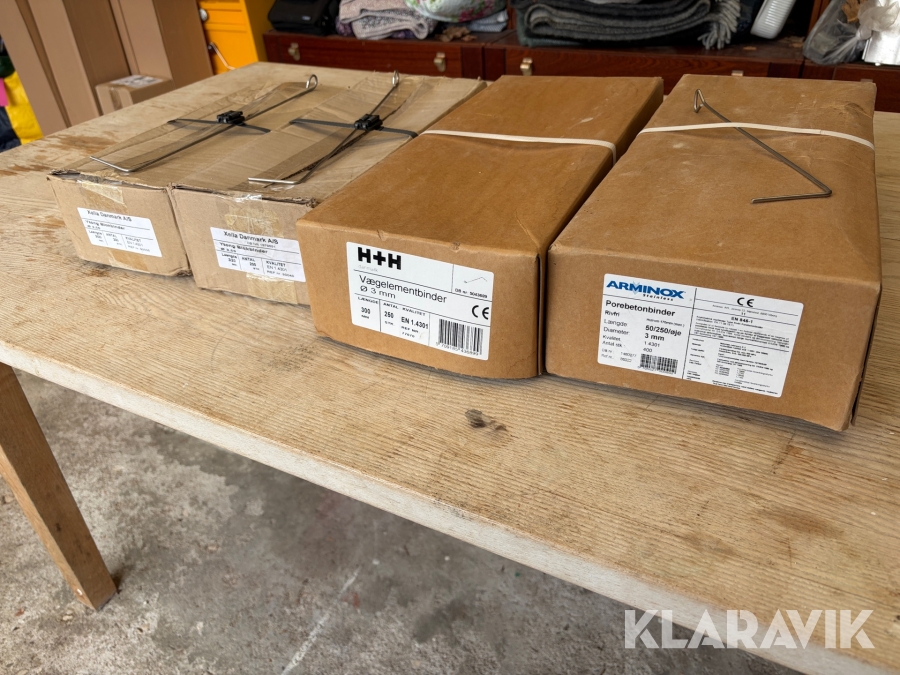 Murbinder Porebeton vægelementbindere blokbindere