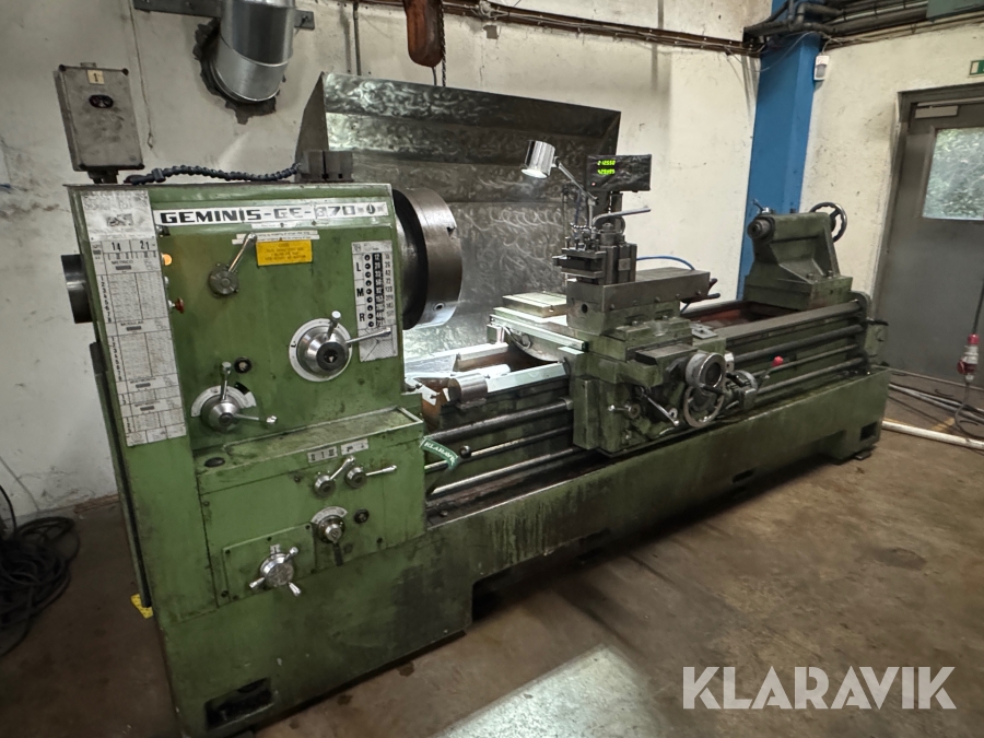 Drejebænk Geminis GE-870