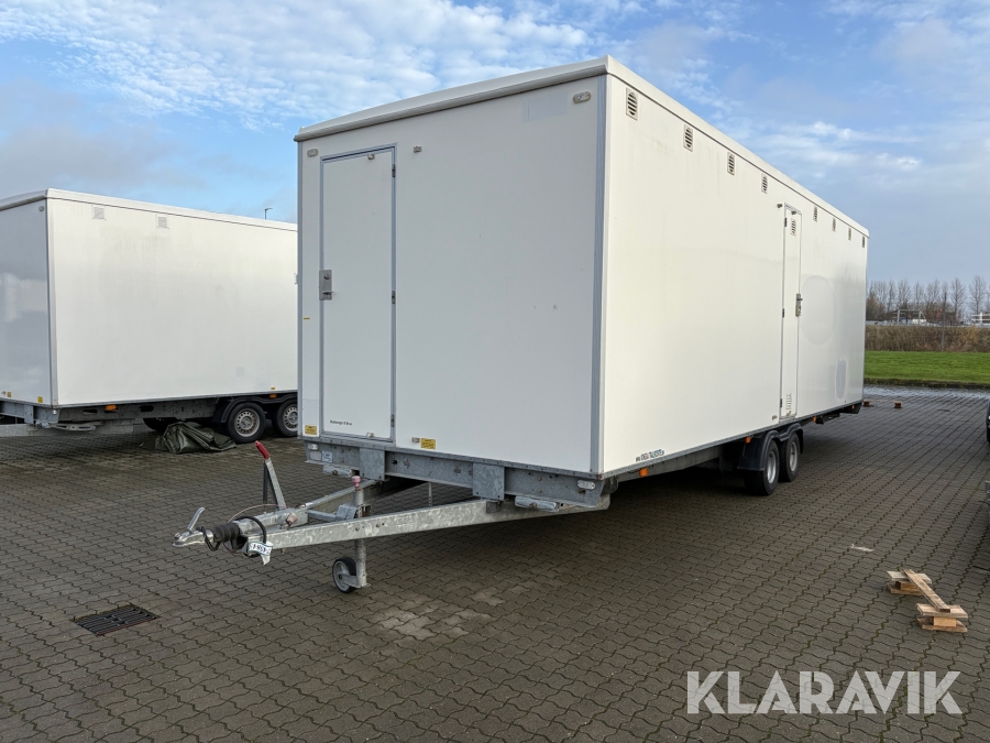 Toilet- og badeskur Scanvogn 730