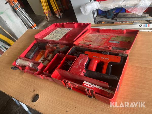 Sømpistol Hilti DX 450/460 2 styk