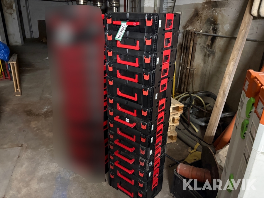 Værktøjskasser Milwaukee - 13 styk