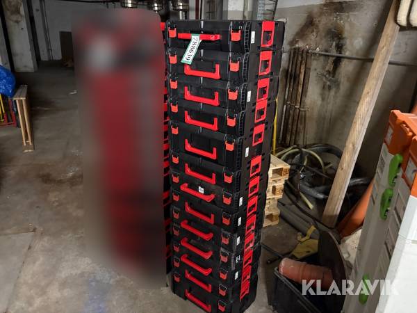 Værktøjskasser Milwaukee - 13 styk