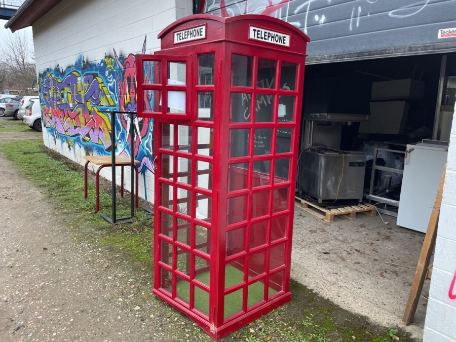 Dekorativ telefonboks