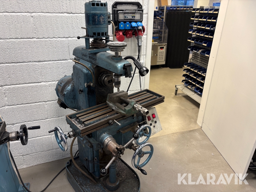 Fræsemaskin Fritz werner