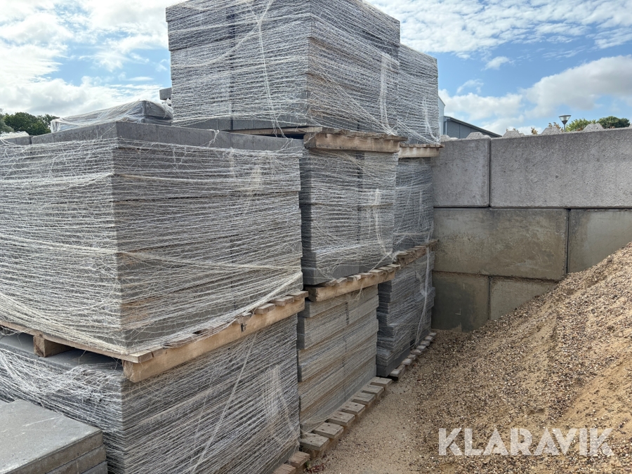 Betonfliser ca 90 m2