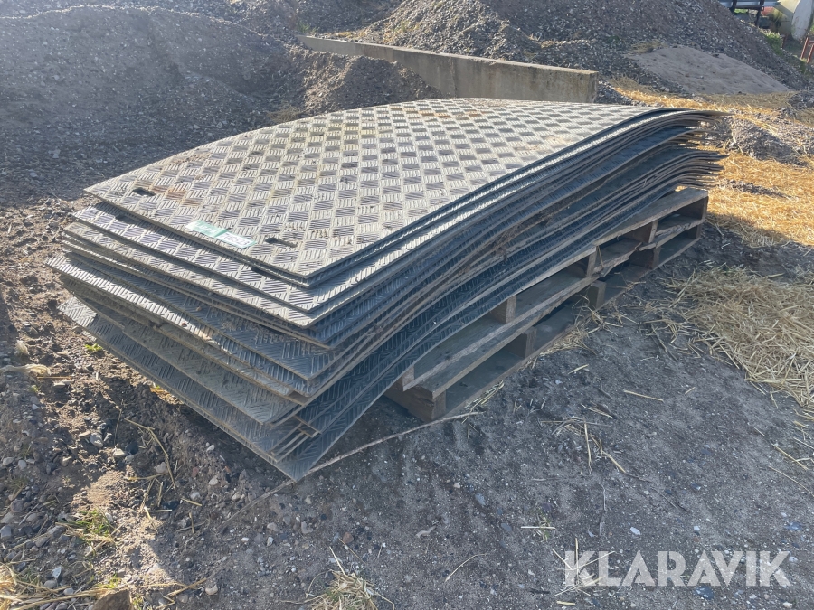 Kørerplader 31 styk