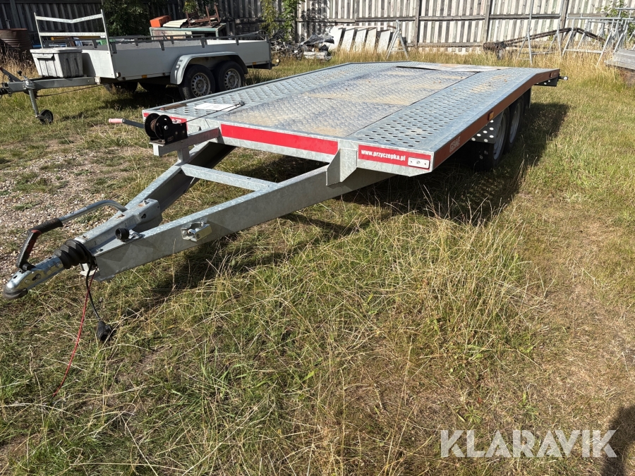 Maskintrailer Gewe L3500