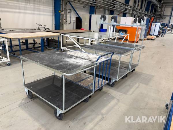 Rullevogne KM - 5 enheder