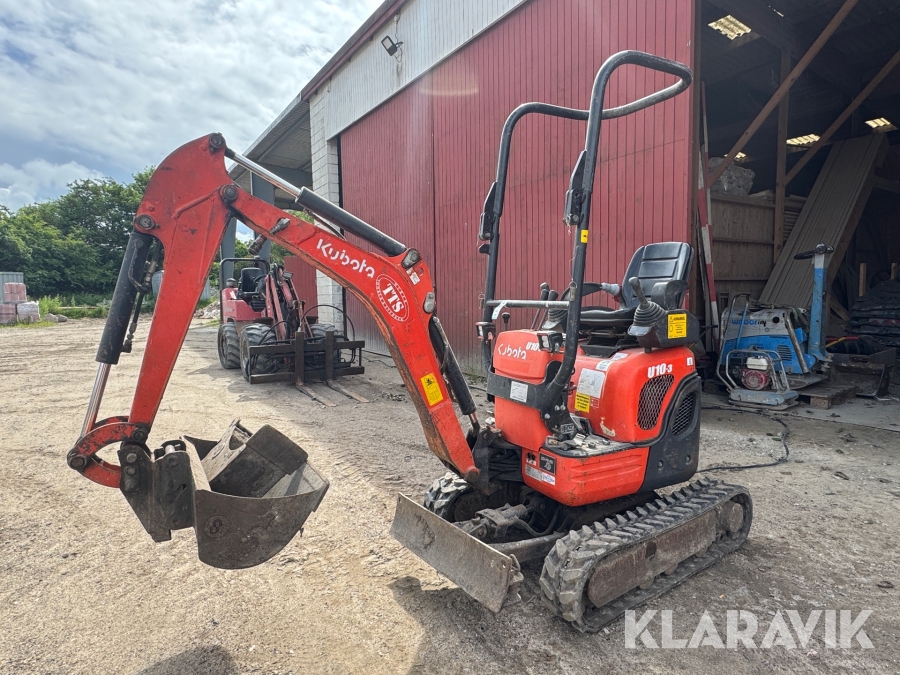 Minigraver Kubota U10-3