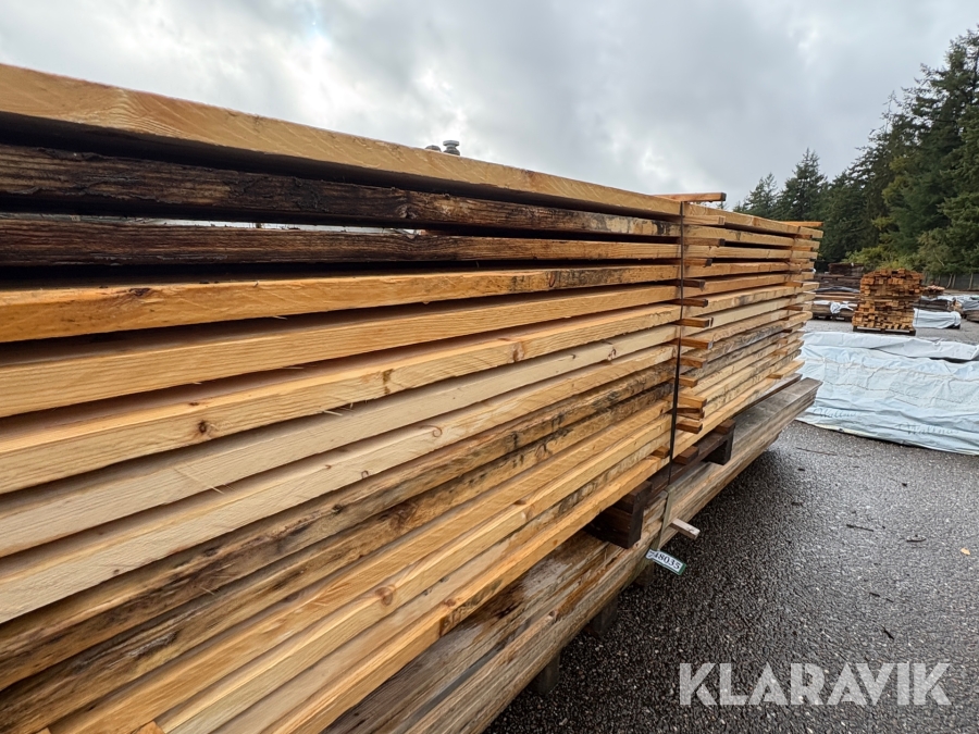Brædder RWL 30x155x3900mm, Ikast-Brande, Klaravik auktioner