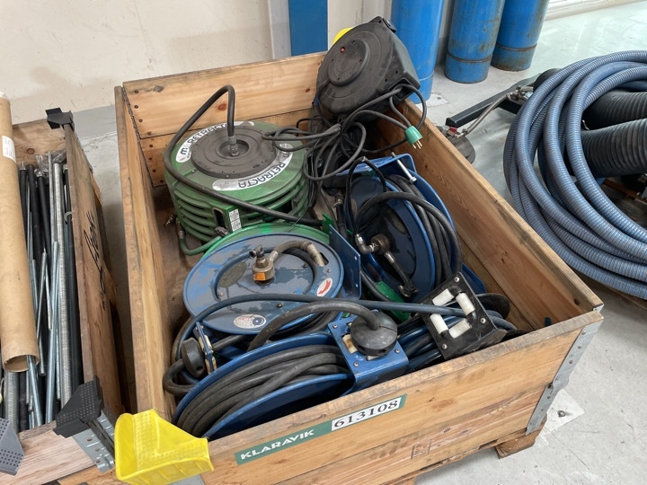 Kabel/slange opruller