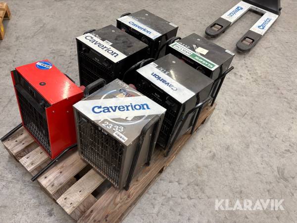 Varmeblæsere Blackbolt, jo-el,  veab 6 styk 