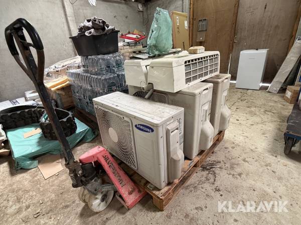 Varmepumper lot Samsung og Toshiba