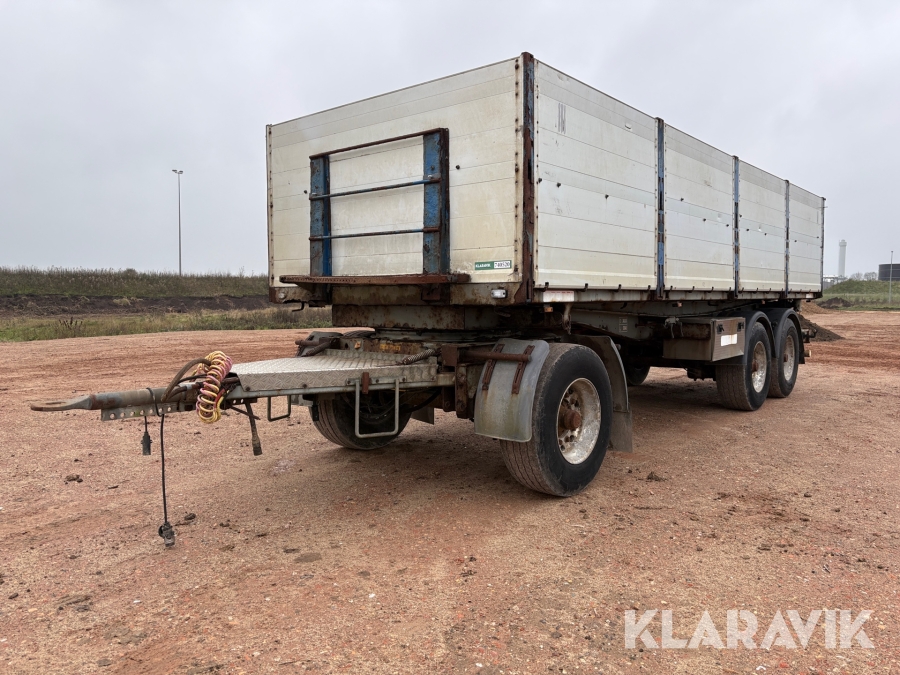 Trailer Zorzi 3 vejs tip 3 aksler