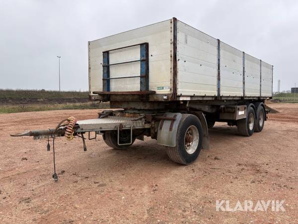 Trailer Zorzi 3 vejs tip 3 aksler