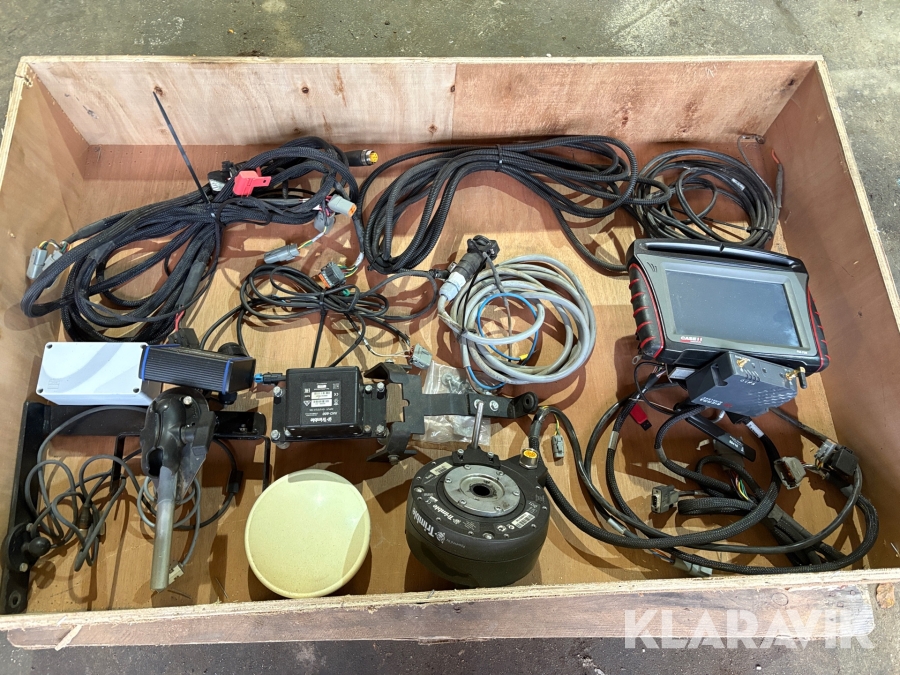 GPS-autostyringssystem til traktor – komplet sæt låst op til RTK