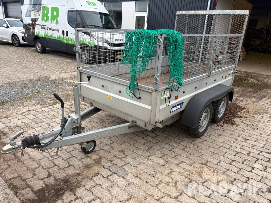 Trailer Variant 2004 FR - inklusiv rampe, forhøjersider og net