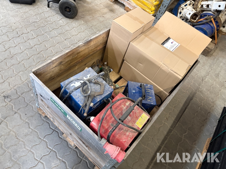 Varmeblæsere, værktøj og mundbind - 1 palle