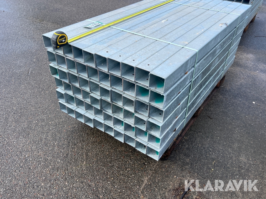 Galvaniserede stolper 60 stk. 