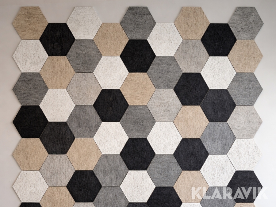 Træbeton plader Fibrotech Hexagon 216 styk