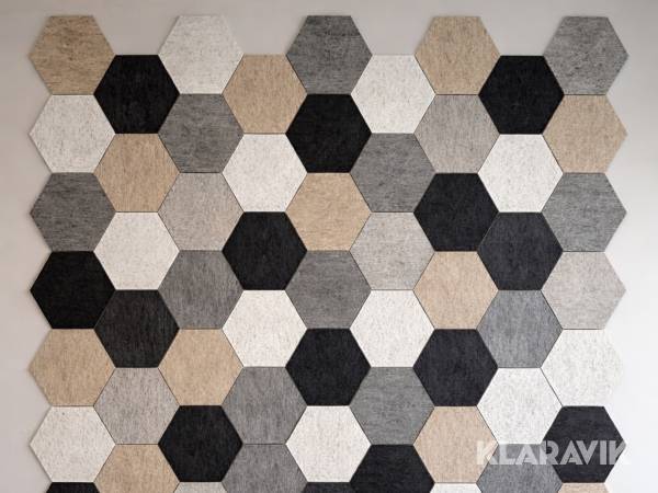 Træbeton plader Fibrotech Hexagon 216 styk