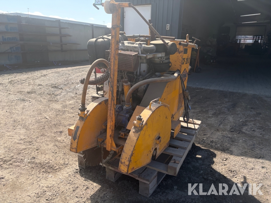 Asfaltskærer Cedima CF-28 D - dobbelt skærer