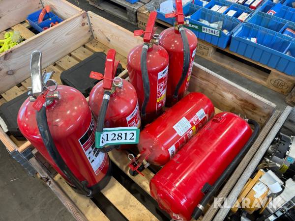 Brandslukker - 6 styk