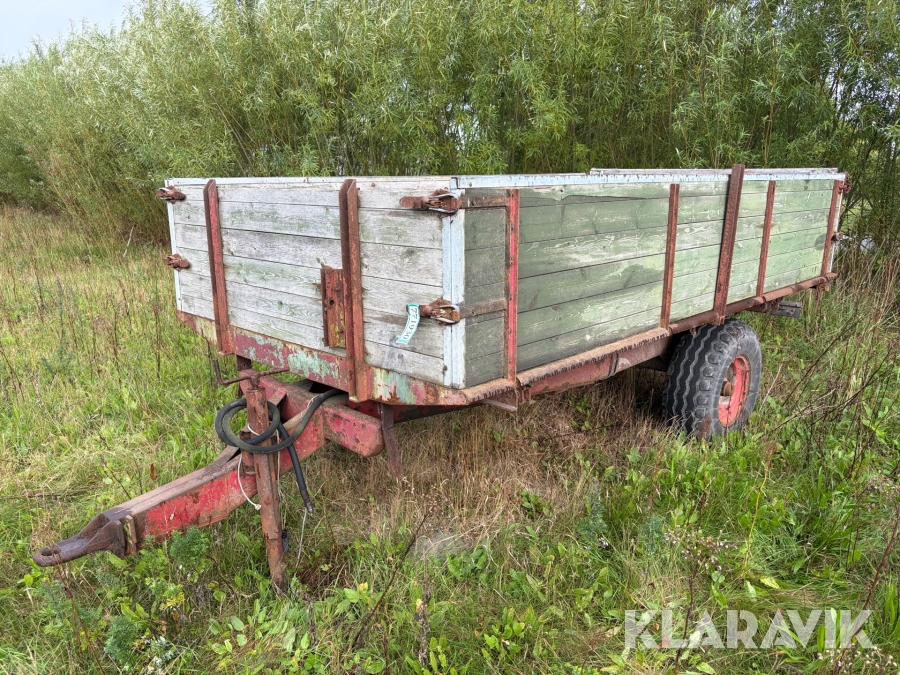 Tipvogn med 3-vejs tip