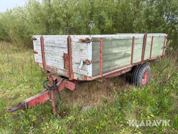 Tipvogn med 3-vejs tip