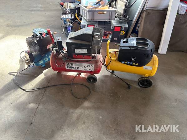 Kompressorer 3styk