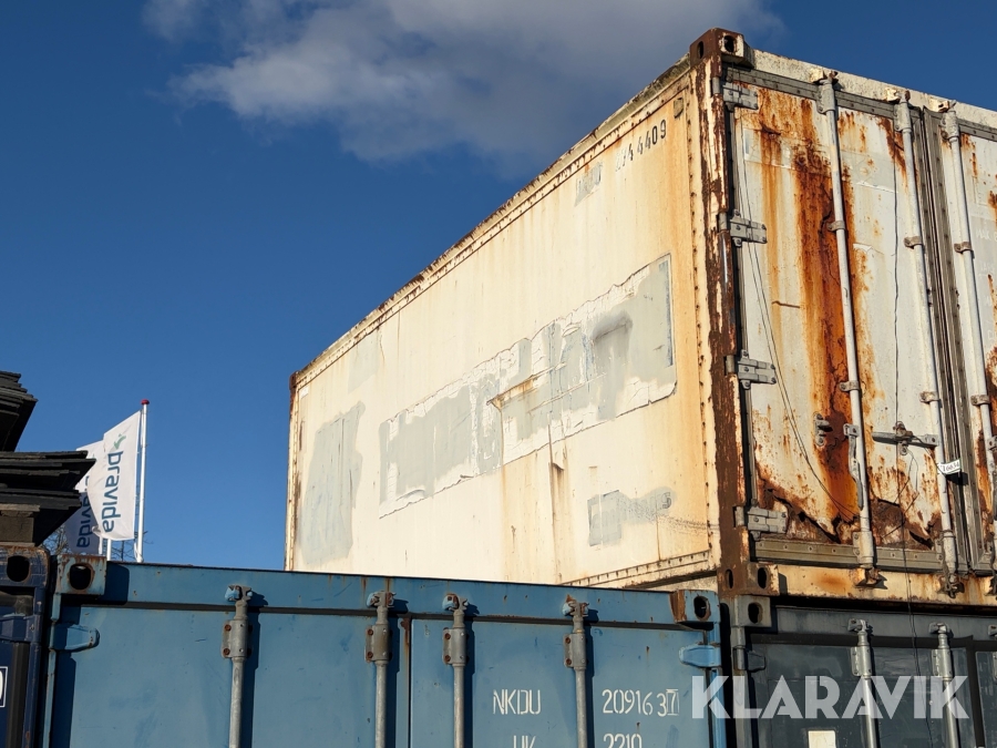 Container 20 fod isoleret