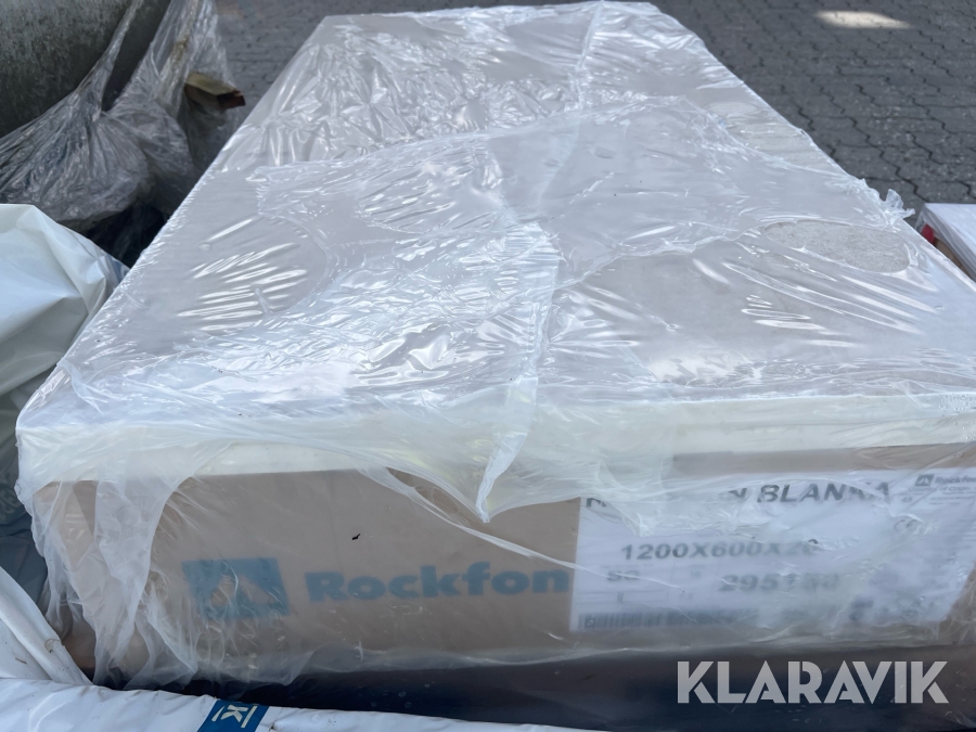 Akustikkoft Rockfon Blanka 12 plader