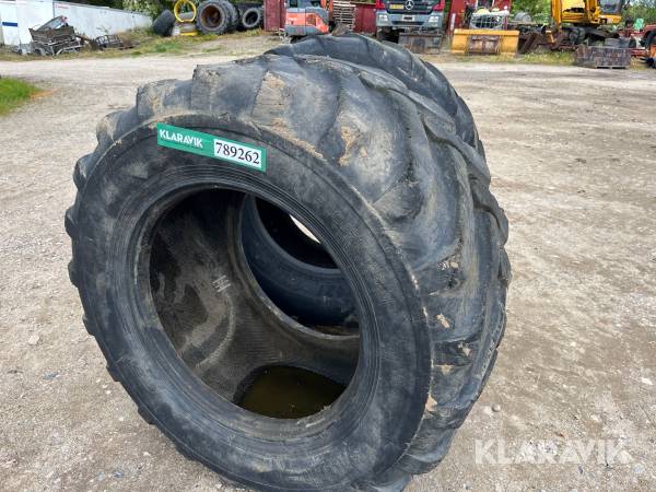 Dæk 2 styk Alliance/trelleborg