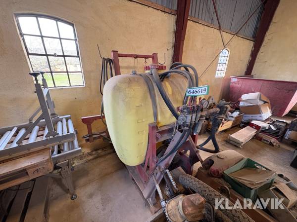 Marksprøjte Hardi 600L uden bom