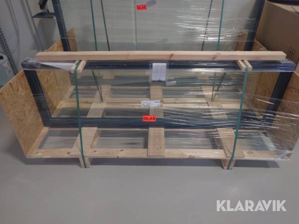 Brand vinduer EI30 2 styk