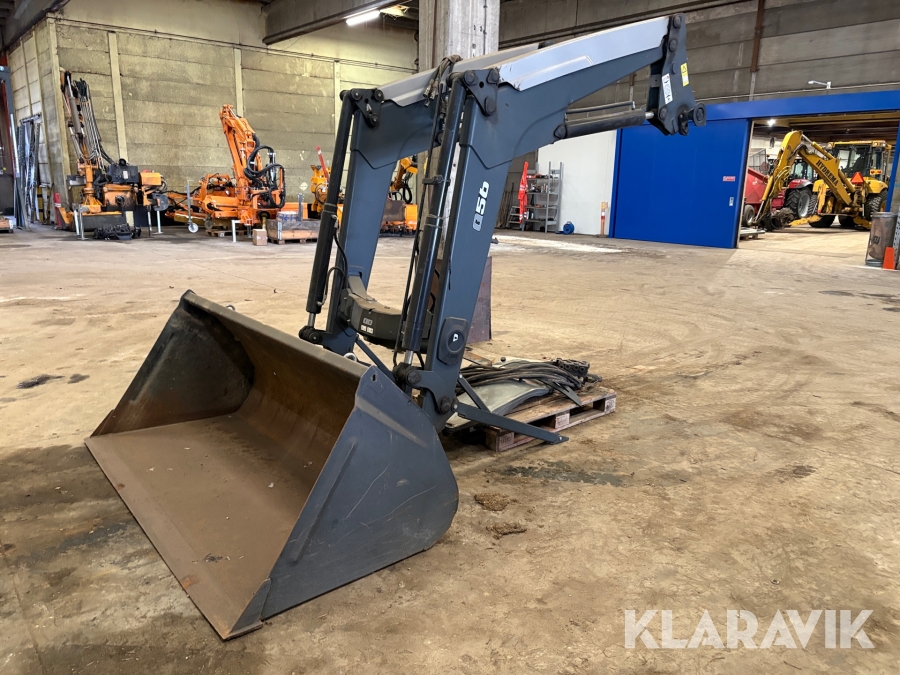 Frontlæsser Quicke Q56 komplet med beslag