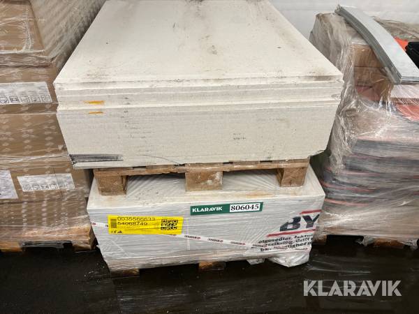 Gipsplader / Fermacell  34 styk