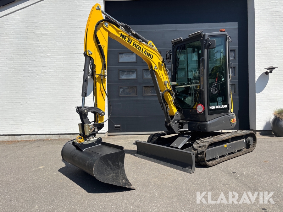 Gravemaskine New Holland E25D 7.3 timer (som ny)