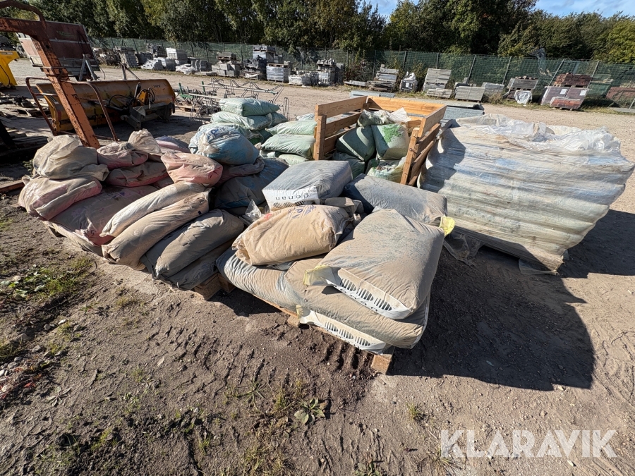 Gummigranulat Rosehill/Genan - 7 paller