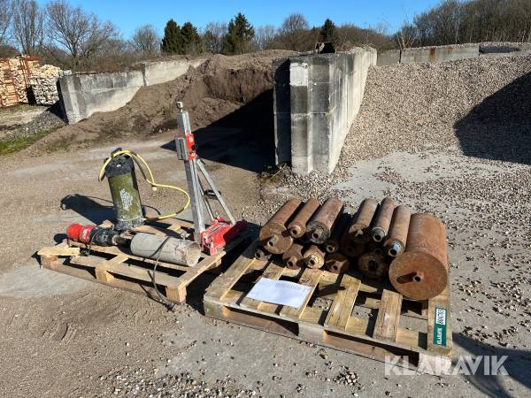 Kerneboremaskine inkl. Kernebor Ridgid RB208-3