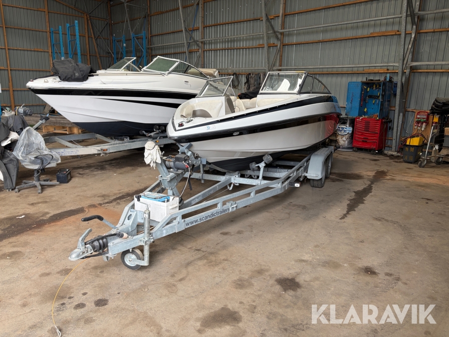 Motorbåd  med bådtrailer Crownline 180 BR