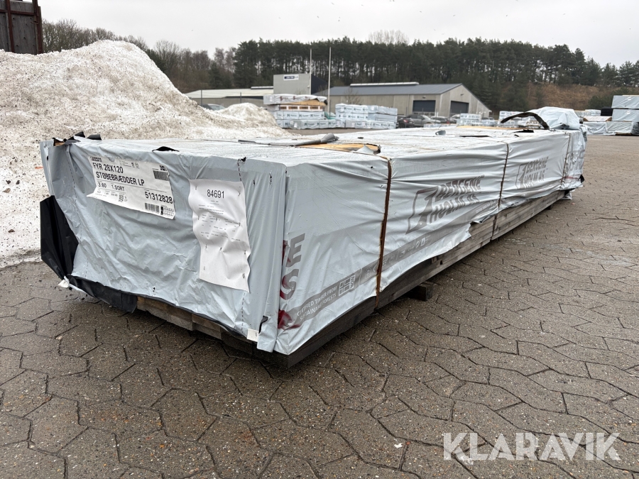 Støbebrædder 153 styk.