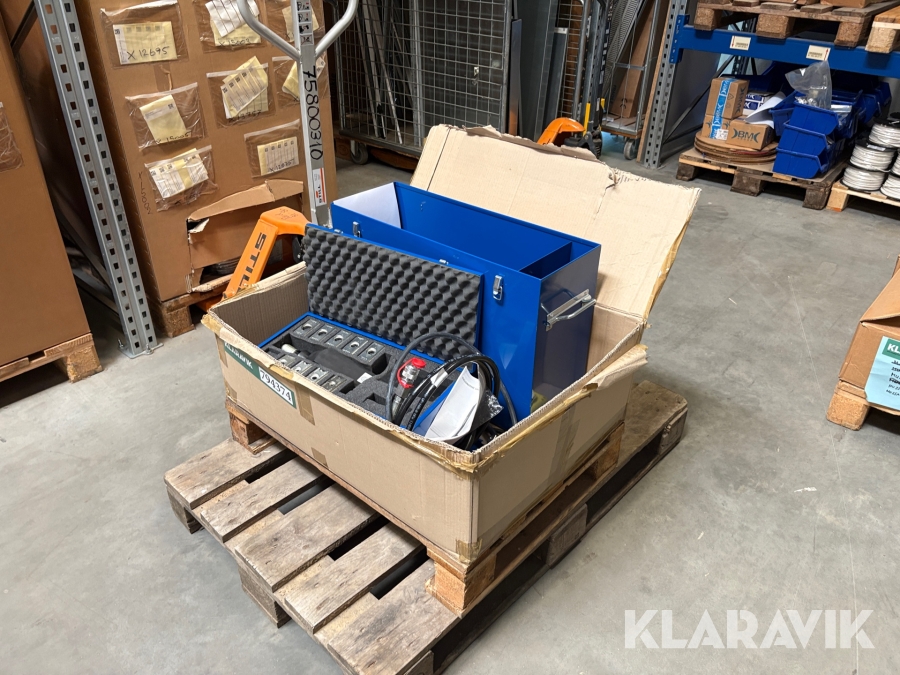 Hydraulisk pumpe, presser og fodpedal Ergom Pompa HE 702 E - 3 enheder
