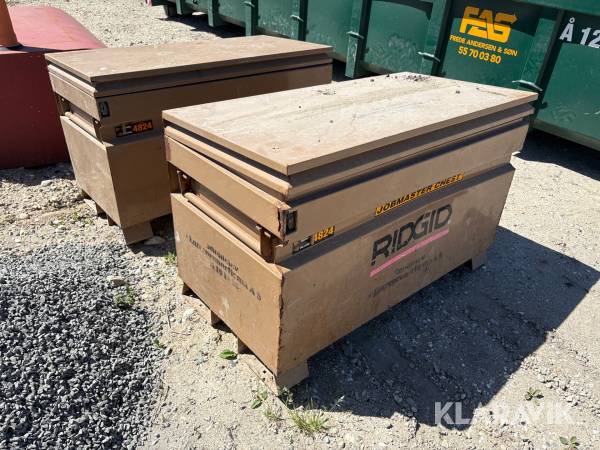 Værktøjskasser Ridgid 4824R - 2 styk
