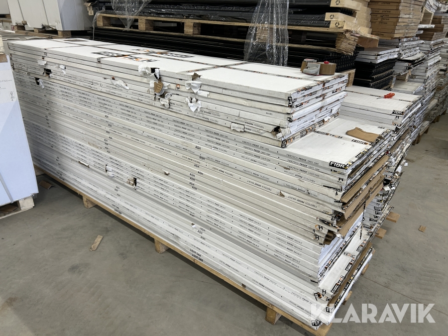 Akustikpaneler Fibrotech 36 styk, 2 sortering, blandede farver