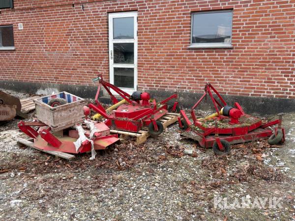 Rotorklippere 3 styk