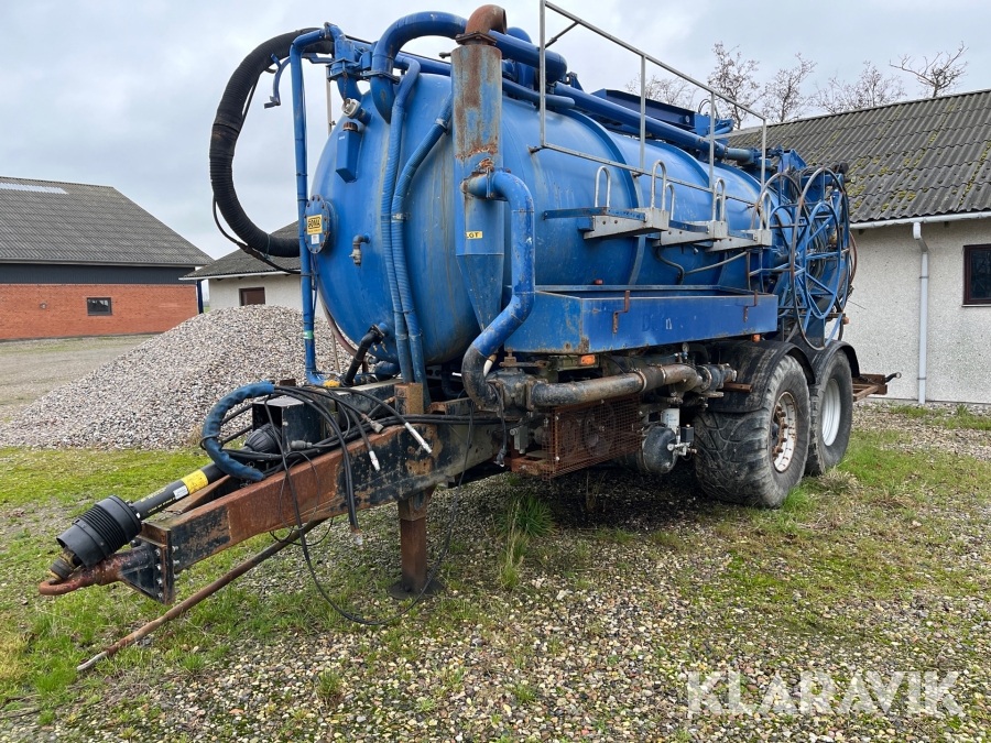 Combi spuler / suger med 2 tanke ( 9,5 m3) Hvidtved Larsen