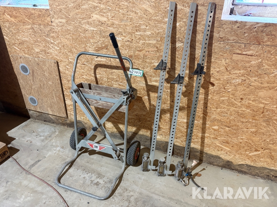 Båndvogn BMF og lufttvinger 3 styk